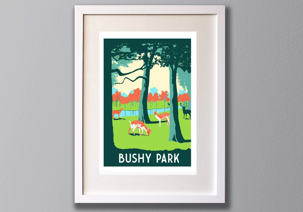 Bushy Park Digital Print