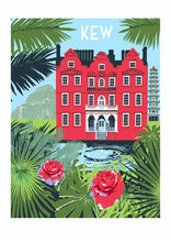 Load image into Gallery viewer, Kew Gardens Screen Print, A3 Art Illustration
