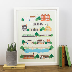 Kew Illustrated Print