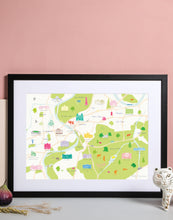 Load image into Gallery viewer, Richmond Map Art Print
