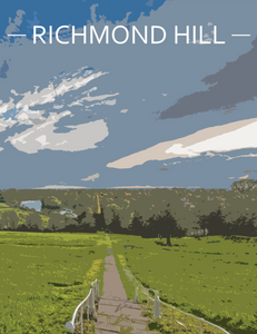 Richmond Hill Poster by Andrew Wilson