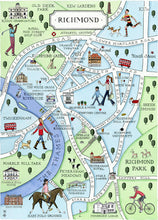 Load image into Gallery viewer, Richmond Map Print
