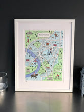 Load image into Gallery viewer, Richmond Map Print
