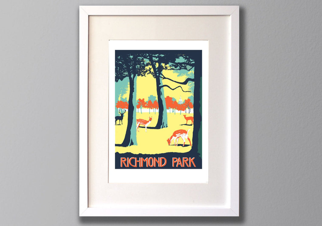 Richmond Park Digital Print