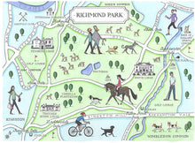 Load image into Gallery viewer, Richmond Park Map
