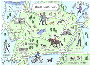 Richmond Park Map